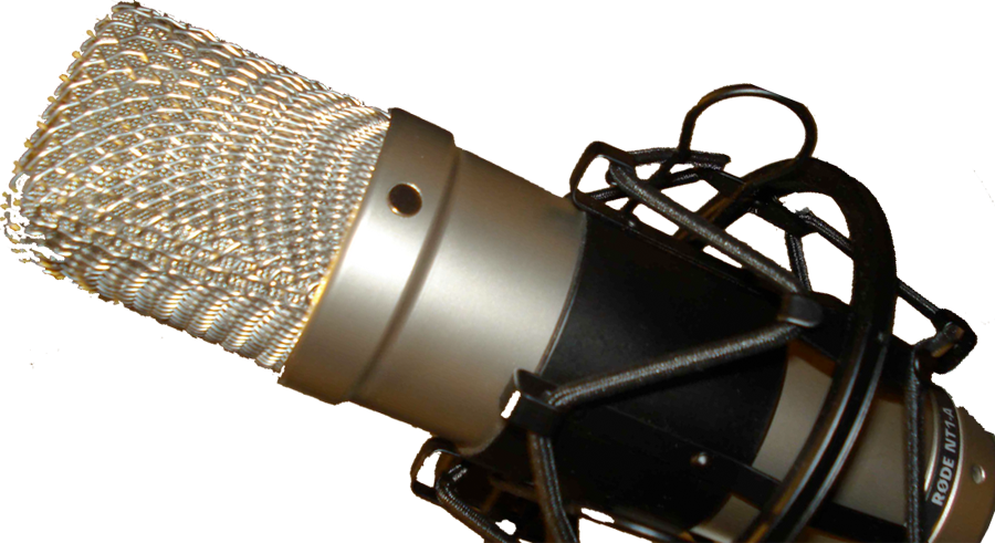 Picture Of a microphone used in online Vocal Lessons 